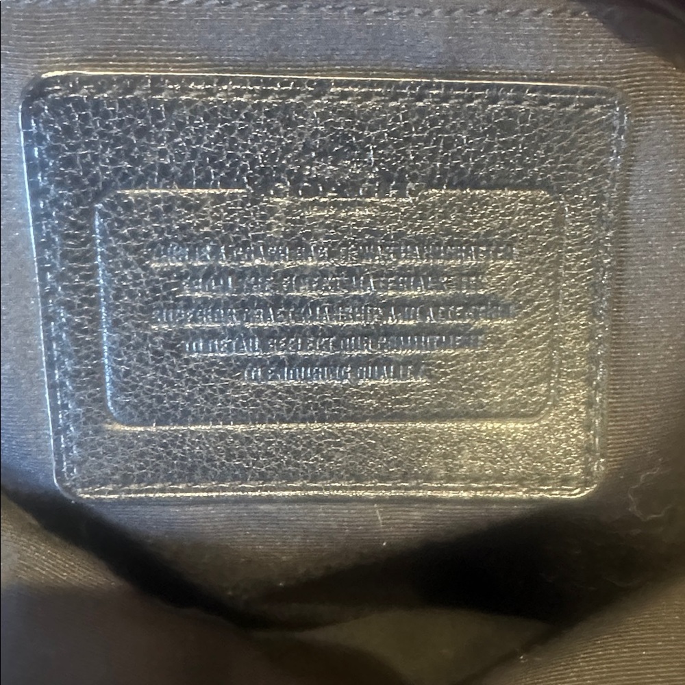 ECU Coach Charles Blue Camouflage Leather Backpack - Picture 13 of 16